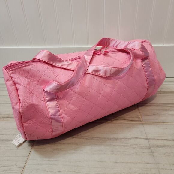 Disney Princess Aurora, Belle & Cinderella Girls Kids Pink Duffle Bag - Picture 4 of 13